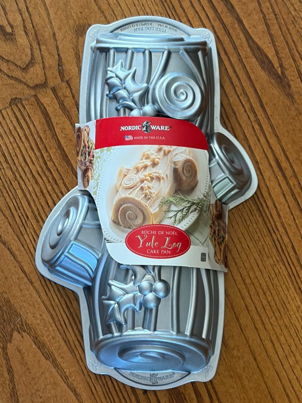 Nordic Ware Buche De Noel Yule Log Pan